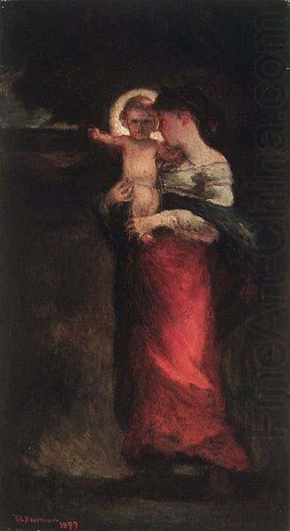 Robert Loftin Newman Madonna and Child china oil painting image